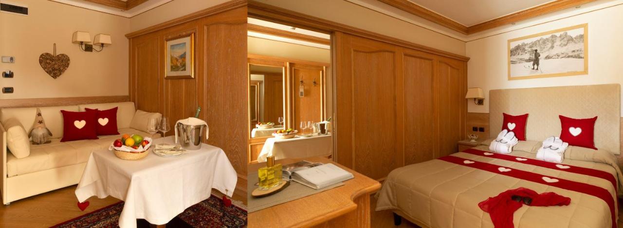 Hotel Alle Alpi Moena Bagian luar foto
